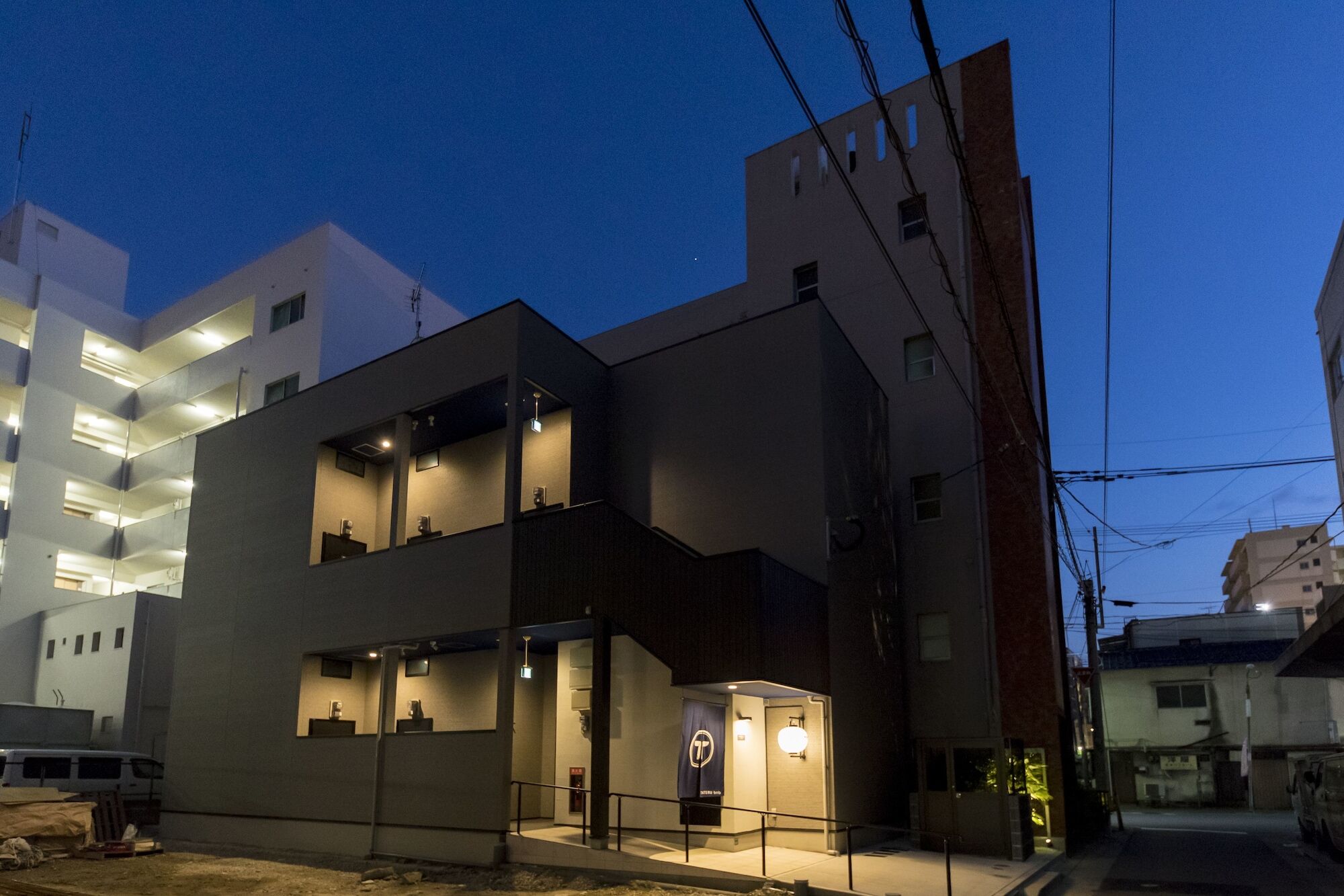 Апартаменты Trip Pod Sumiyoshi C Фукуока Экстерьер фото